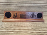 Walnut Military Desk Nameplate ( 15 inch )