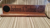 Walnut Military Desk Nameplate ( 15 inch )