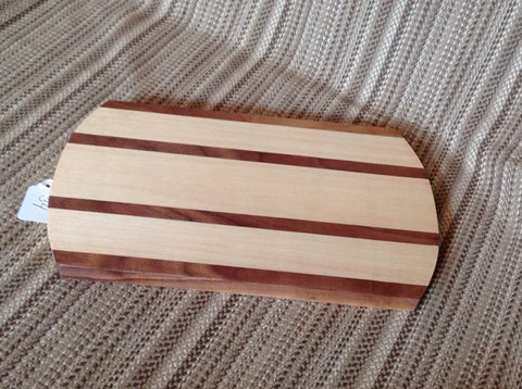 Walnut and Aspen Cutting Board / Serving Tray - Larry's Woodworkin'