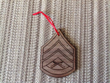 Marine Corps Rank Christmas Ornaments - Larry's Woodworkin'
