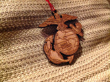 2018 Marine Corps Birthday EGA Christmas Ornament - 243nd USMC Birthday Ornament - Larry's Woodworkin'