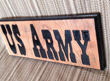US ARMY wooden sign - Larry's Woodworkin'