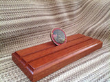 2 Row Military Challenge Coin Display - Larry's Woodworkin'